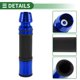 thumbnail image 5 of Cubiertas de manillares universales de motocicleta Unique Bargains 7/8" 22mm 15/16" 24mm, agarres de goma de aleación de aluminio para motocicleta, scooter, bicicleta, ATV, negro y azul, 1 par, 5 of 7