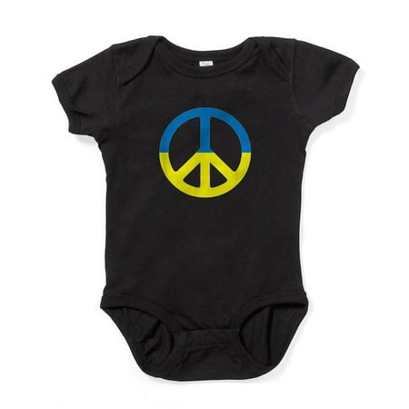 

CafePress - Peace In Ukraine. Stand With Ukraine. Su Body Suit - Cute Infant Bodysuit Baby Romper - Size Newborn - 24 Months