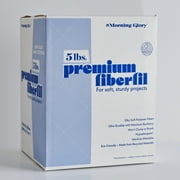 Morning Glory Premium Polyester Fiberfill, 5 lb. Box