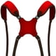 thumbnail image 1 of Soidarity Correa para bolsa de Golf de doble hombro acolchada, ajustable, reutilizable, cómodas correas suaves, accesorios reemplazables para exteriores, Golf Rojo Soidarity OD019696-01, 1 of 6