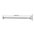 thumbnail image 4 of tredstone Tringle de Douche Télescopique en Acier Inoxydable Sans Perçage Tringle de Bain Réglable 80cm, 4 of 8