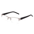 thumbnail image 3 of Newbee Fashion Unisex Spring Hinge Half Frame Reading Glasses, 2 Pack, 3 of 4