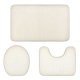 thumbnail image 2 of Xihbxyly Juego de Alfombrillas de Baño de Color Liso, Tejido Suave y Agradable para La Piel, Base Antideslizante para Mayor Seguridad, Absorbentes y Cómodas, Juego de 3 Piezas, Versátiles para Baño E, 2 of 7