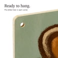 thumbnail image 5 of Stay Wild, Smokey Bear and Squirrel Birch Wood Wall Sign (6x9 Rustic Home Decor, Ready to Hang Art), 5 of 5