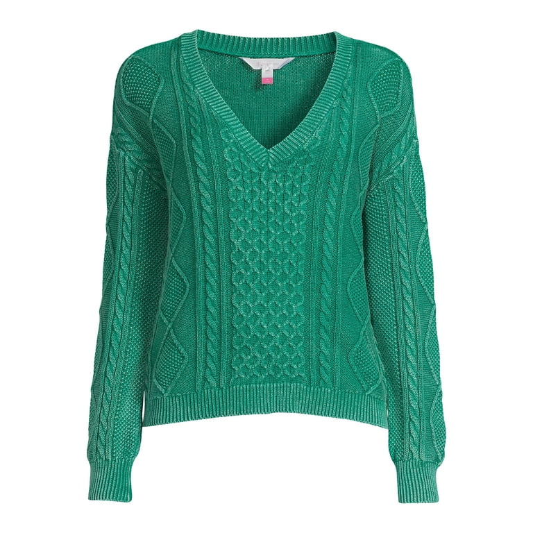 Washed Knit V-Neck Top Washed Knit V-Neck Top