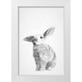 thumbnail image 1 of Fay, Mela 13x18 White Modern Wood Framed Museum Art Print Titled - White Bunny III, 1 of 4