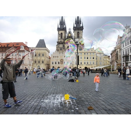 Canvas Print Czech Republic Prague Old City Stretched Canvas 10 x (Best Cities In Czech Republic)