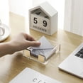thumbnail image 4 of vlrwzc Clear Acrylic Memo Pad Holder Desk Sticky Notes Dispenser for Home Office, 4 of 7