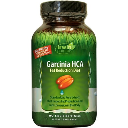 Irwin Naturals Garcinia 50% HCA Fat ReduCtion Weight Loss Pills, 90