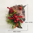 thumbnail image 2 of Corona de cabeza de caballo Uanit, decoración navideña, diadema de caballo, guirnalda de bolas, doma, puerta de madera colgante, letrero de bienvenida de pared de primavera, decoración de árbol de, 2 of 6