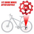 thumbnail image 2 of Accesorios para bicicletas Desviador trasero de bicicleta 11T rueda Jockey rodamiento de cerámica aleación de aluminio MTB Hugtrwg  Para estrenar, 2 of 6