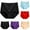 Red, variant on Leesechin Underwear for Women Value Pack 5PC Women's Briefs Comfortable Cotton High Waist Underwear Women Sexy Panties