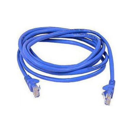 UPC: 0722868655481 | BELKIN INTERNATIONAL INC A3L980-18-BLU-S CAT6 SNAGLESS PATCH CABLE RJ45M/RJ45M; 18 BLUE