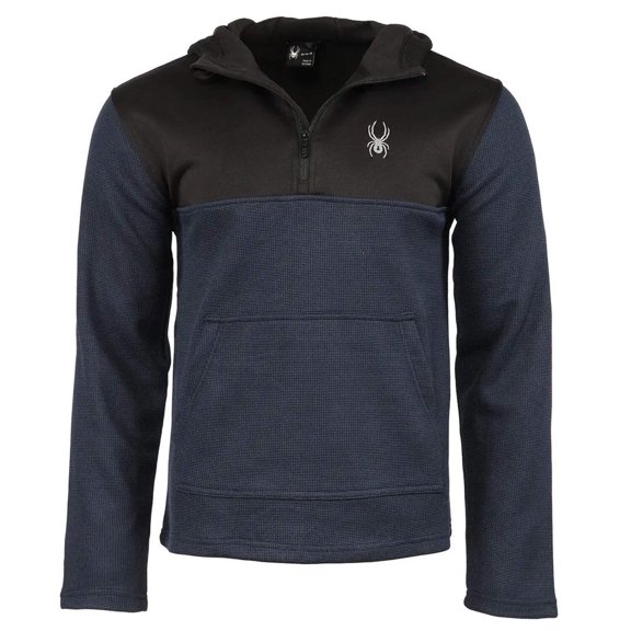 Spyder Men's Ray Half-Zip Pullover Hoodie Frontier S