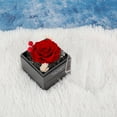 thumbnail image 3 of Toorise Preserved Real Rose with Necklace Enchanted Rose Flower Gifts Eternal Real Flower Romantic Gift for Her Women Girlfriend Mom Wife on Valentines Day Mothers Day Anniversary Birthday, 3 of 9