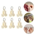 thumbnail image 3 of 20Pcs Curtain Track Rollers Household Curtain Runners Wheels Curtain Accessory, 3 of 9