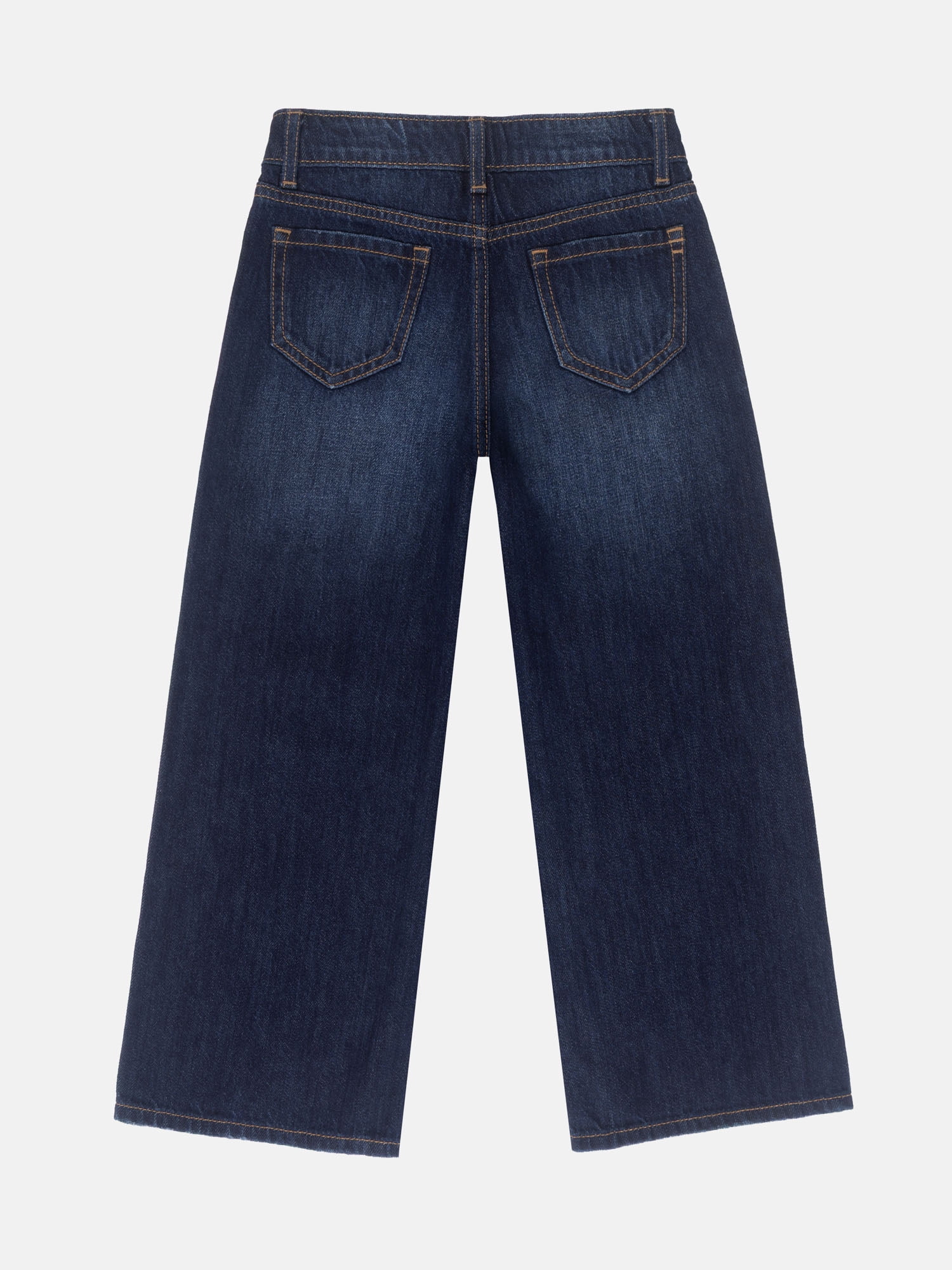 Wonder Nation Girls Baggy Wide Leg Jeans, Sizes 5-18