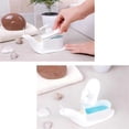 thumbnail image 5 of Cute Cartoon Snail Shaped Lotion Shampoo Dispenser Storage Pump Bottle Squeezable Leak-proof Refillable Bottles Travel Containers Blue, 5 of 5