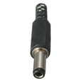 thumbnail image 2 of 25PCS 5.5mm x 2.5mm Male Jack DC Power Plug Socket Jack Adapter Adaptor Connector,25x DC Male Connector,Black, 2 of 4