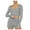 Gray, variant on Pejock Workout Outfits for Women 2 Piece Long Sleeve Crop Tank Tops High Waist Leggings Exercise Sets Oversized Tracksuits Sets Yoga Running Gym Activewear Sets Outing Sport Shorts Pant Sets