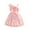 Red, variant on Girls Off Shoulder Bowknot Mesh Dress Comfortable and Fashionable Dress Baby Clothes Dress