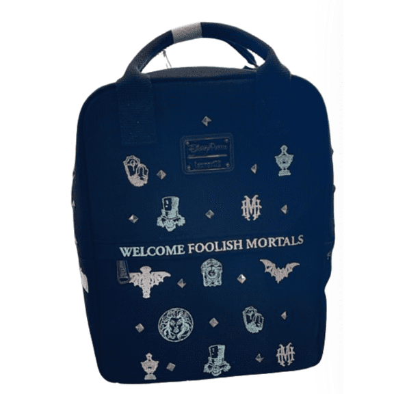 Disney Parks The Haunted Mansion Loungefly Embroidered Mini Backpack New W Tag