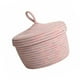 thumbnail image 4 of cesta de almacenamiento creativa con tapa para mando a distancia (rosa), 4 of 6
