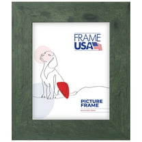 Rustic Wide Green 14x20 Inch Picture Frame