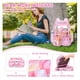 thumbnail image 5 of Mochila transparente PIG PIG GIRL para la escuela, la universidad, el trabajo y los viajes, 5 of 9