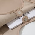 thumbnail image 4 of Bolso grande de mano para mujer, bolso de hombro de piel, bolso de viaje para mujer, bolso de diseñador de piel vegana, 4 of 5
