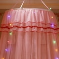 thumbnail image 3 of MesaSe LED Lace Light Princess Dome Mosquito Net Mesh Bed  Bedroom Home Decor, 3 of 8