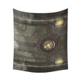 thumbnail image 2 of BSDHOME Citadel Gate Wall Tapestry 51x60 inches Wall Hanging Tapestries, 2 of 3