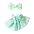 thumbnail image 1 of Lindo disfraz de muñeco de peluche, accesorio para muñeco de peluche, disfraz para juego de simulación, juguete de peluche para niña verde, 1 of 9
