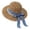 Khaki, variant on Gyujnb Wide Brim Bow Sun Hat for Beach Summer Travel Hat