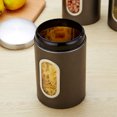 thumbnail image 4 of Tarro de almacenamiento Vhermosa con sellado de Acero inoxidable de 1,5 L recipiente para Frutas secas café té, 4 of 8