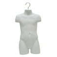 thumbnail image 1 of Langgg Children Half Body Display Mannequin Model for Coats Shirts Tops White 52cm, 1 of 3