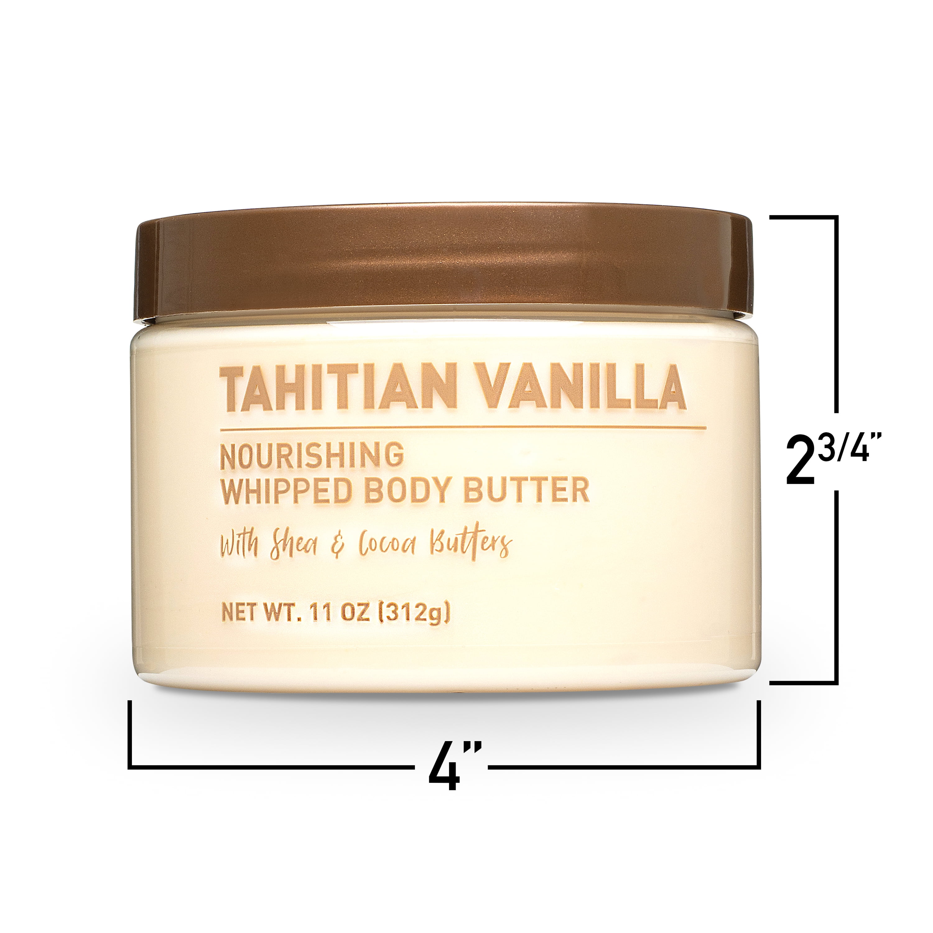 Nourishing Whipped Body Butter, Tahitian Vanilla, 11 oz