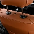 thumbnail image 4 of Florich Full Set Seat Covers, Waterproof Faux Leather Seat Protectors, Comfortable Auto Interior Cushions Fit for Most Cars Suv Trucks, Black&Brown, 4 of 9