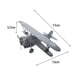 thumbnail image 2 of Modelo de avión en miniatura 1/60 Modelo de avión Playset DIY Modelo de avión Escala 1:60 Modelo de avión para Regalos de, 2 of 9