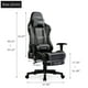 thumbnail image 5 of GTPLAYER Gaming Chair with Bluetooth Speakers Music Office Chair with Footrest PU Leather Recliner, Gray, 5 of 9
