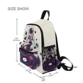 thumbnail image 3 of FORMRS School Backpack with Front Zippered Pocket 12" Student Travel Daypack, Orange Astronaut Planet, 3 of 6