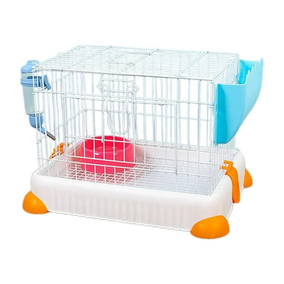 MERIGLARE Bunny Cage Habitat Cage Small Animals Cage for Chinchilla Hedgehogs Squirrel white