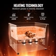 thumbnail image 3 of VEVOR 15L Ultrasonic Cleaner with Heater Timer & Basket Digital Sonic Machine, 3 of 9