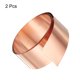 thumbnail image 3 of Uxcell 2 piezas de rollo de lámina de cobre de 0.1 mm de grosor, tira de cobre (1.2" de ancho x 3.28 pies), 3 of 6