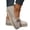 Beige, variant on QWKLEAJ Women’s Slip On Casual Loafer Shoes, Metal Chain Linen Jute Platform Flats for Office Dressy Daily Walking Footwear Beige 8
