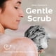 thumbnail image 5 of Esponja de baño para ducha, esponja vegetal, puff corporal exfoliante x3, 5 of 8