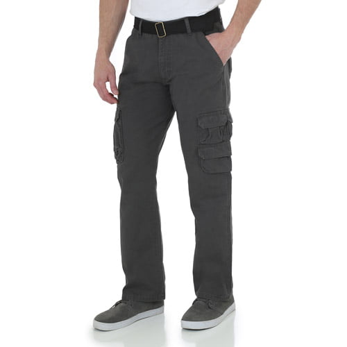 wrangler grey cargo pants