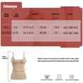 thumbnail image 7 of Irisnaya Women's Shapewear Tops Tummy Control Bodysuit Tank Shaping Camisole Seamless Slimming Body Shaper for Dress Cami Waist Trainer Vest(Beige XL-2XL), 7 of 7