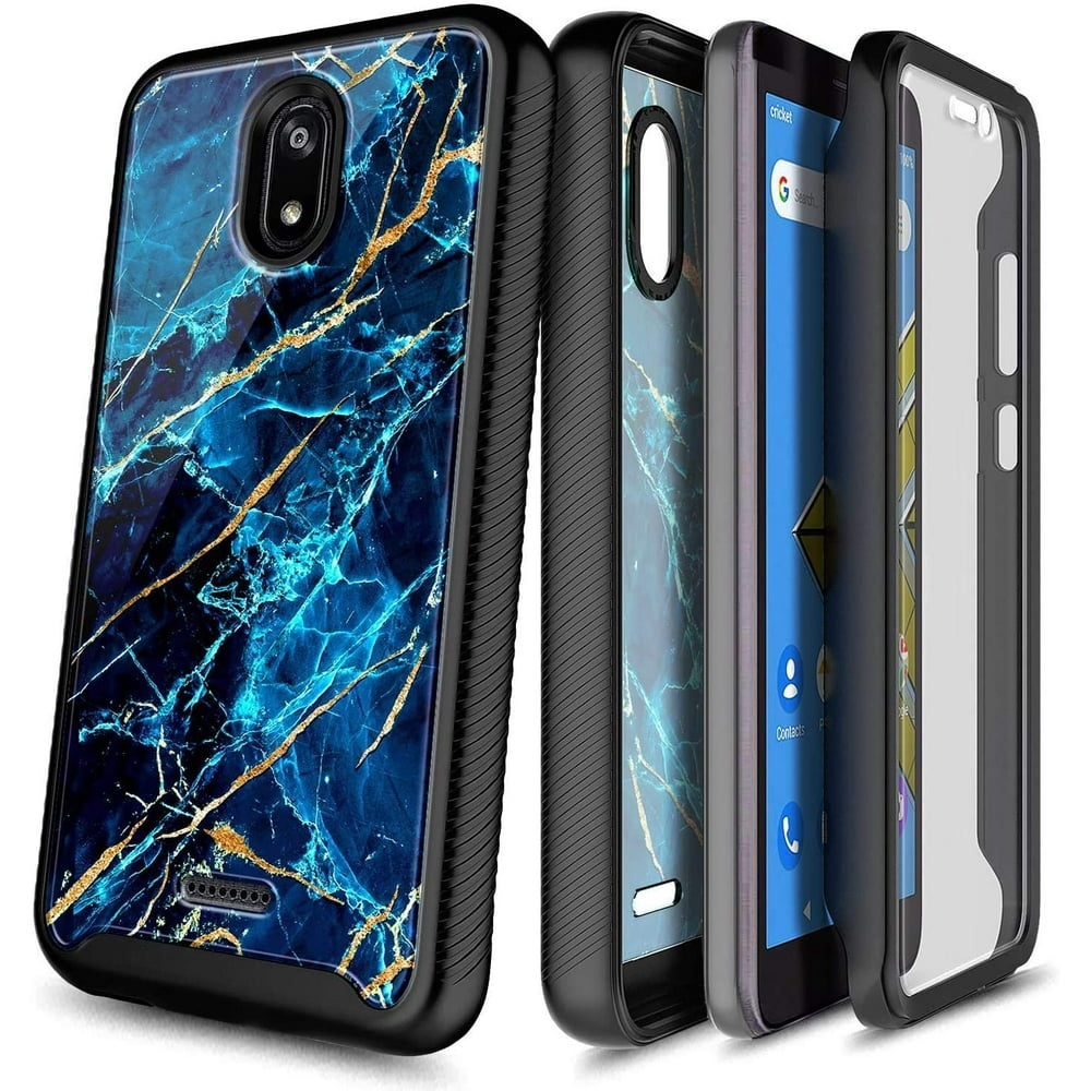 For BLU Wiko Ride Case, AT&T Radiant Core/Cricket Icon with Builtin