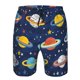 thumbnail image 3 of Fotbe Planets and Stars Trajes de Baño Estampados para Hombre, Shorts de Verano de Secado Rápido, Ropa de Playa, Bañadores-3X-Large, 3 of 6